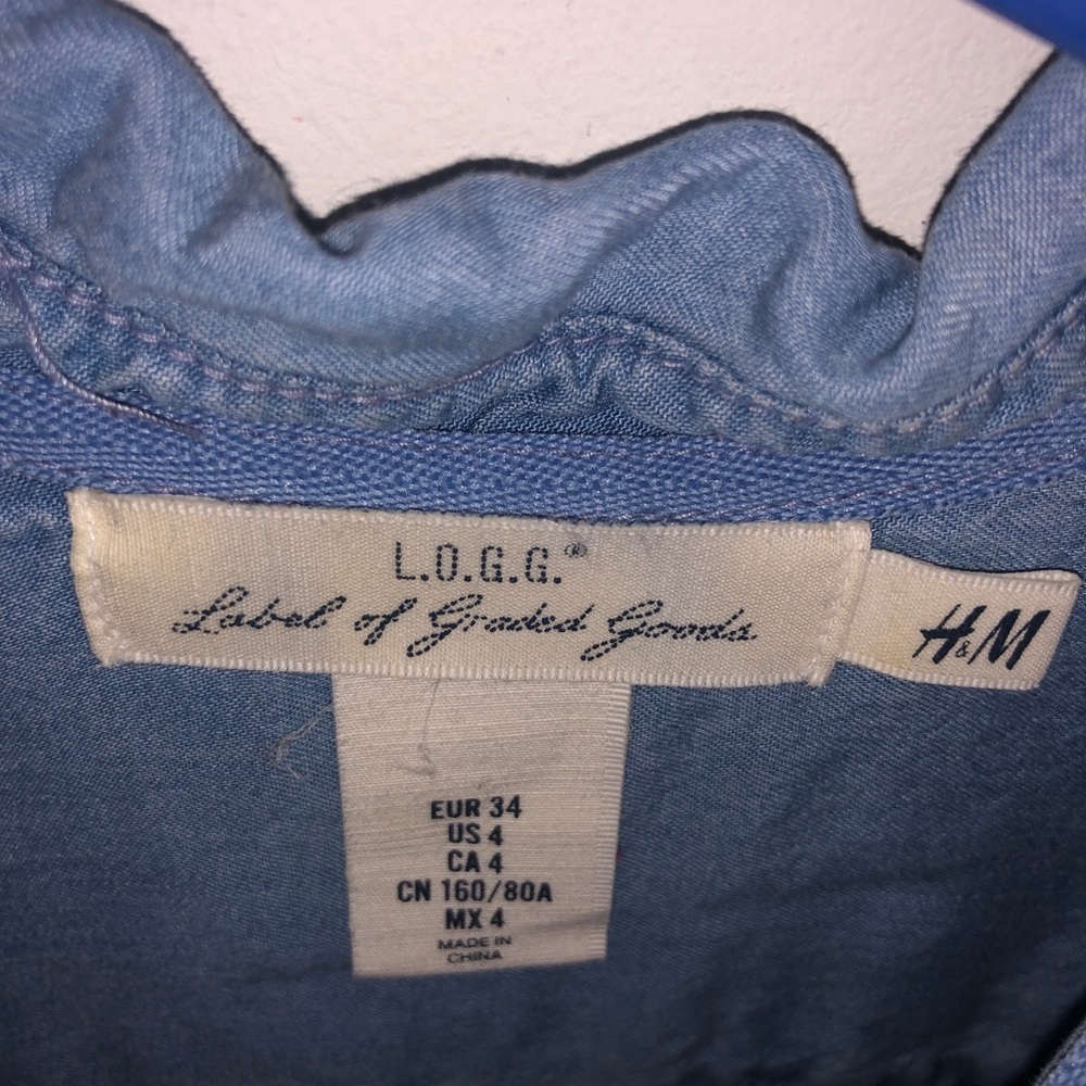 Feaux Denim Button-Up - Picture 2 of 3